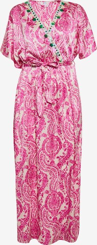 IZIA Dress in Pink: front