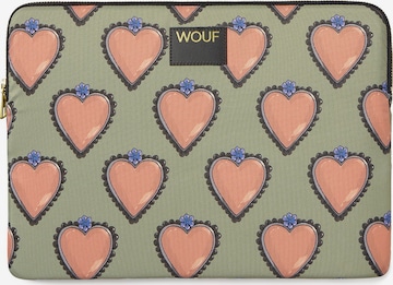 Sac d’ordinateur portable 'Daily' Wouf en vert : devant