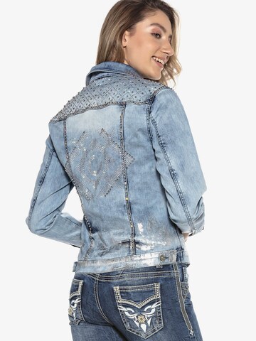 Veste mi-saison 'WJ174' CIPO & BAXX en bleu