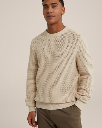 WE Fashion Pullover in Beige