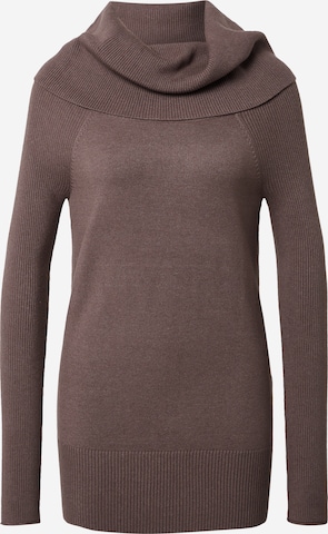 River Island Sweater in Brown: front
