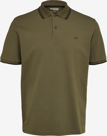 SELECTED HOMME - Camiseta 'Dante' en verde: frente