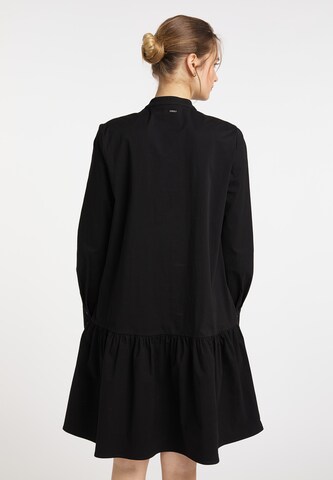 DreiMaster Klassik Shirt Dress in Black