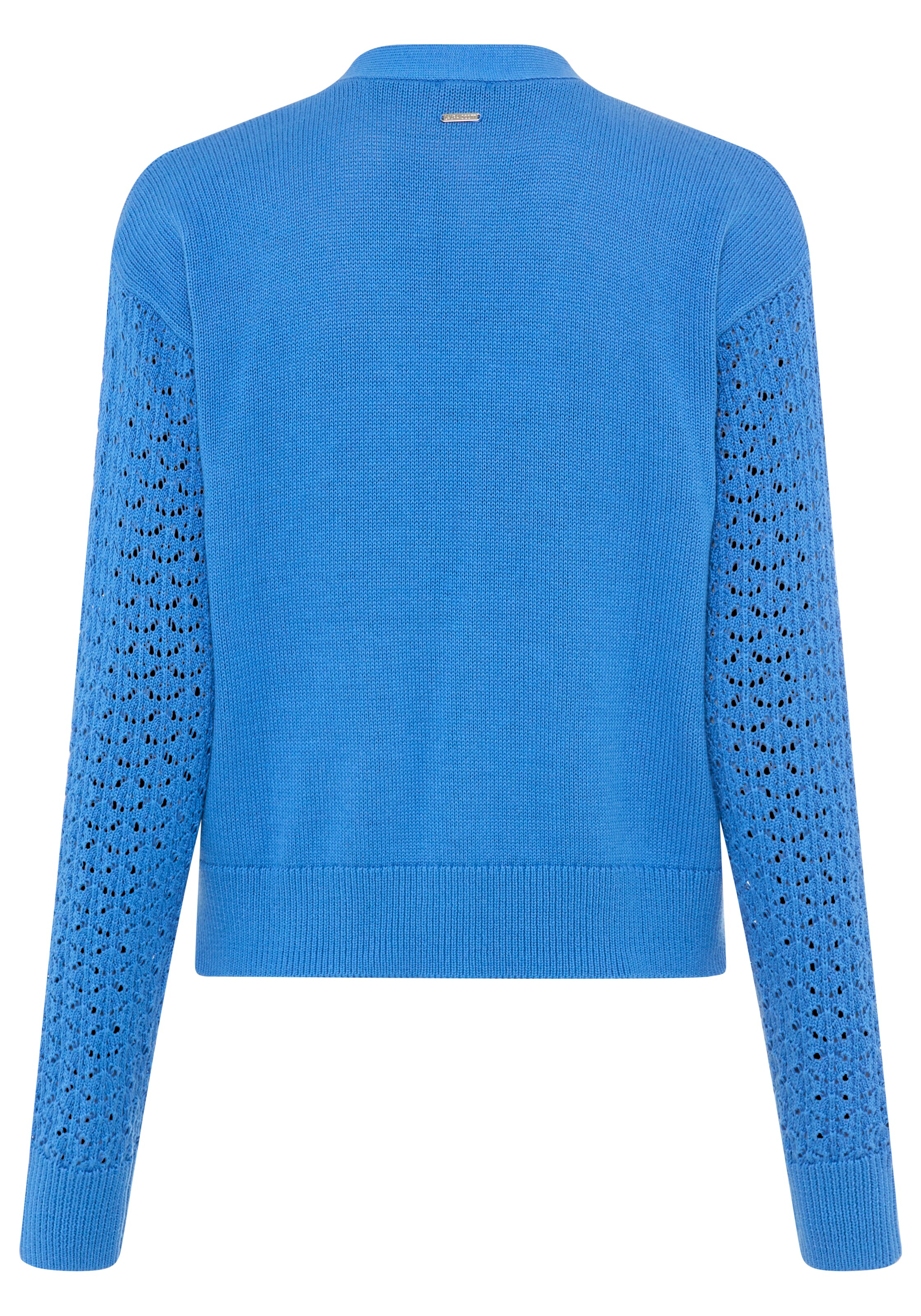LAURA SCOTT Knit Cardigan in Blue