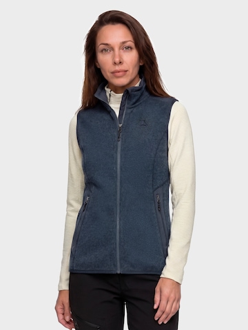 Gilet de sport Schöffel en bleu : devant