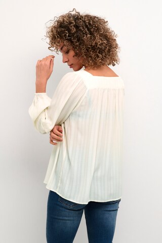 Cream Blus 'Amanda' i beige