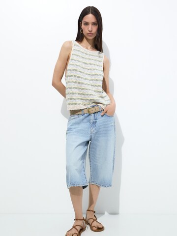 Pull&Bear Knitted top in Beige