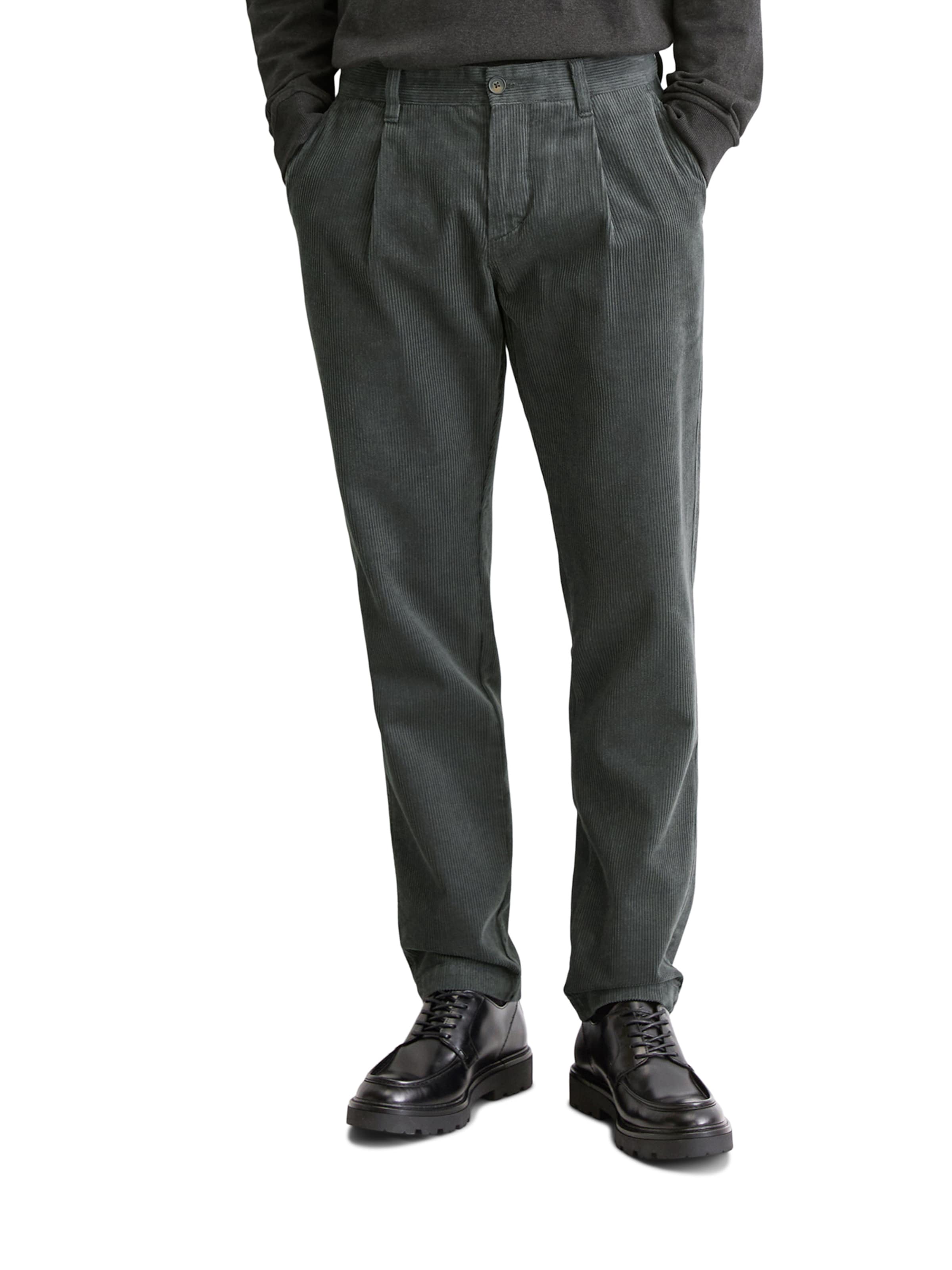 Marc O'Polo Regular Pants 'Osby' in Green: front
