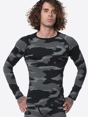 Base layer di Stark Soul in nero: frontale