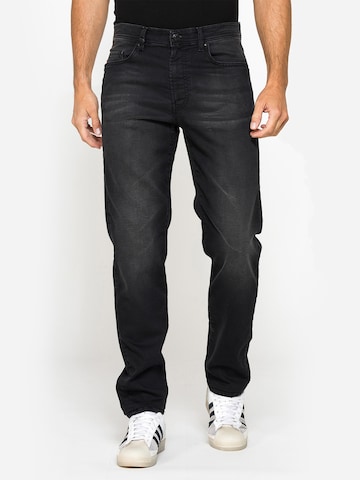 Carrera Jeans Regular Jeans 'Overdyed Passport'‌‌‌‌ in Schwarz