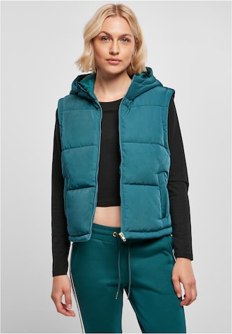 Gilet di Urban Classics in blu: frontale