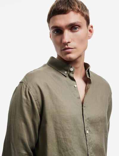 Koton Button Up Shirt in Khaki, Item view