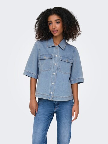ONLY Blus 'ONLBelle' i blå: framsida