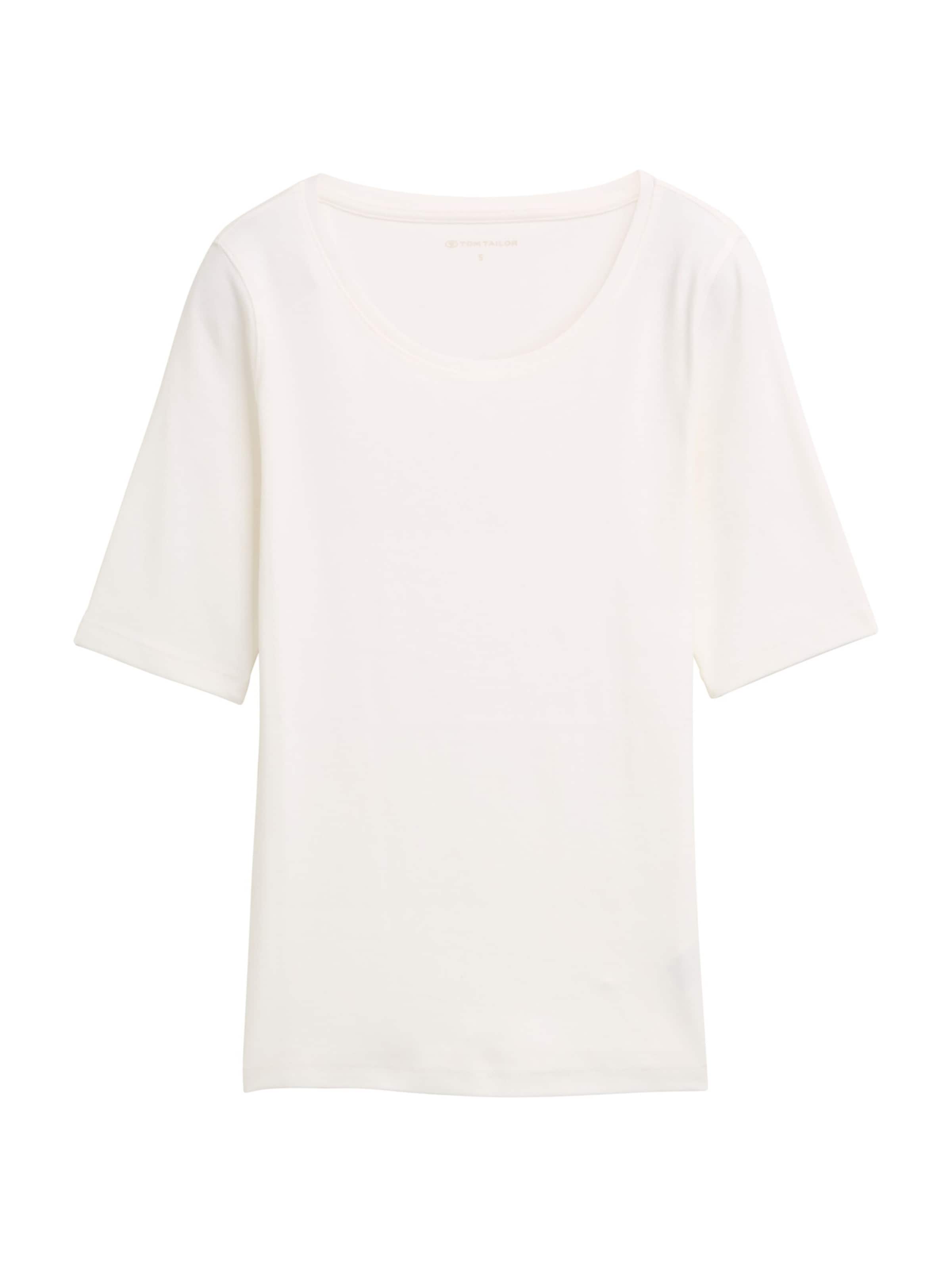 TOM TAILOR Särk, värv valge: eest vaates