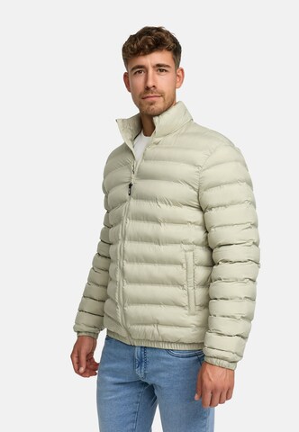INDICODE JEANS Übergangsjacke 'Bjarne' in Beige