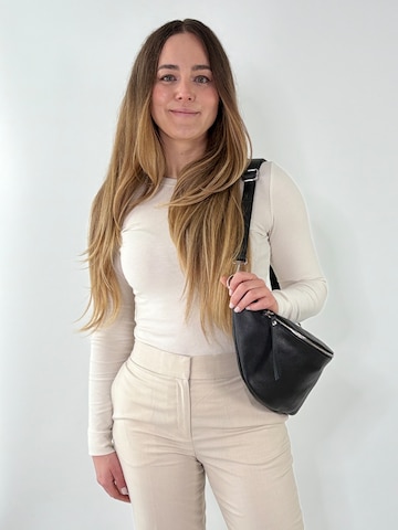 lePelou Gürteltasche in Schwarz