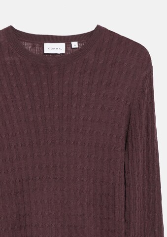 COMMA Pullover in Lila: Vorderseite