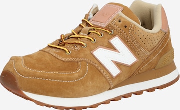 new balance Platform trainers in Brown: front