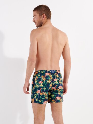 Shorts de bain ' Flamingo Beach Boxer ' HOM en mélange de couleurs