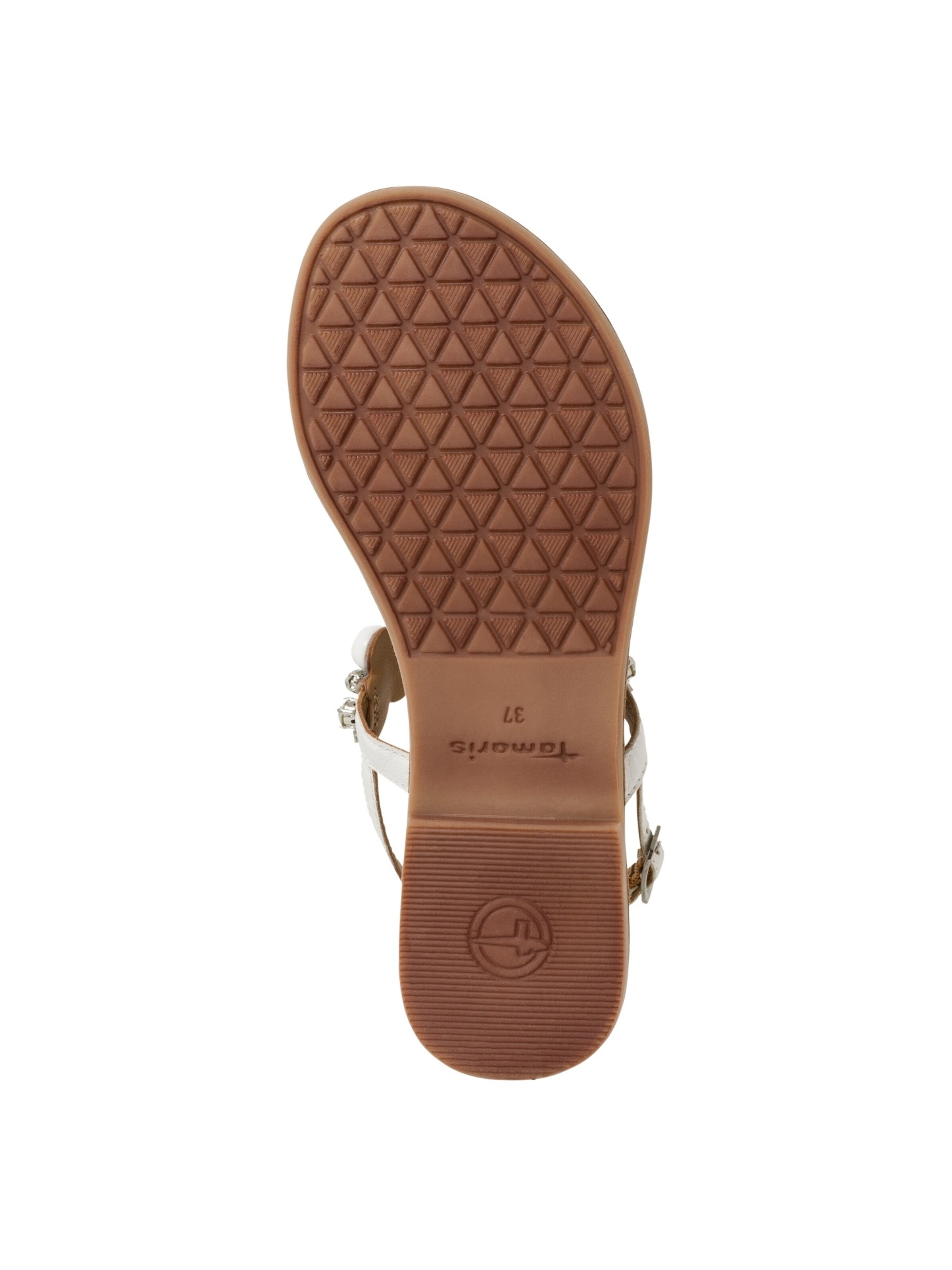 Tamaris Teenslipper in Wit