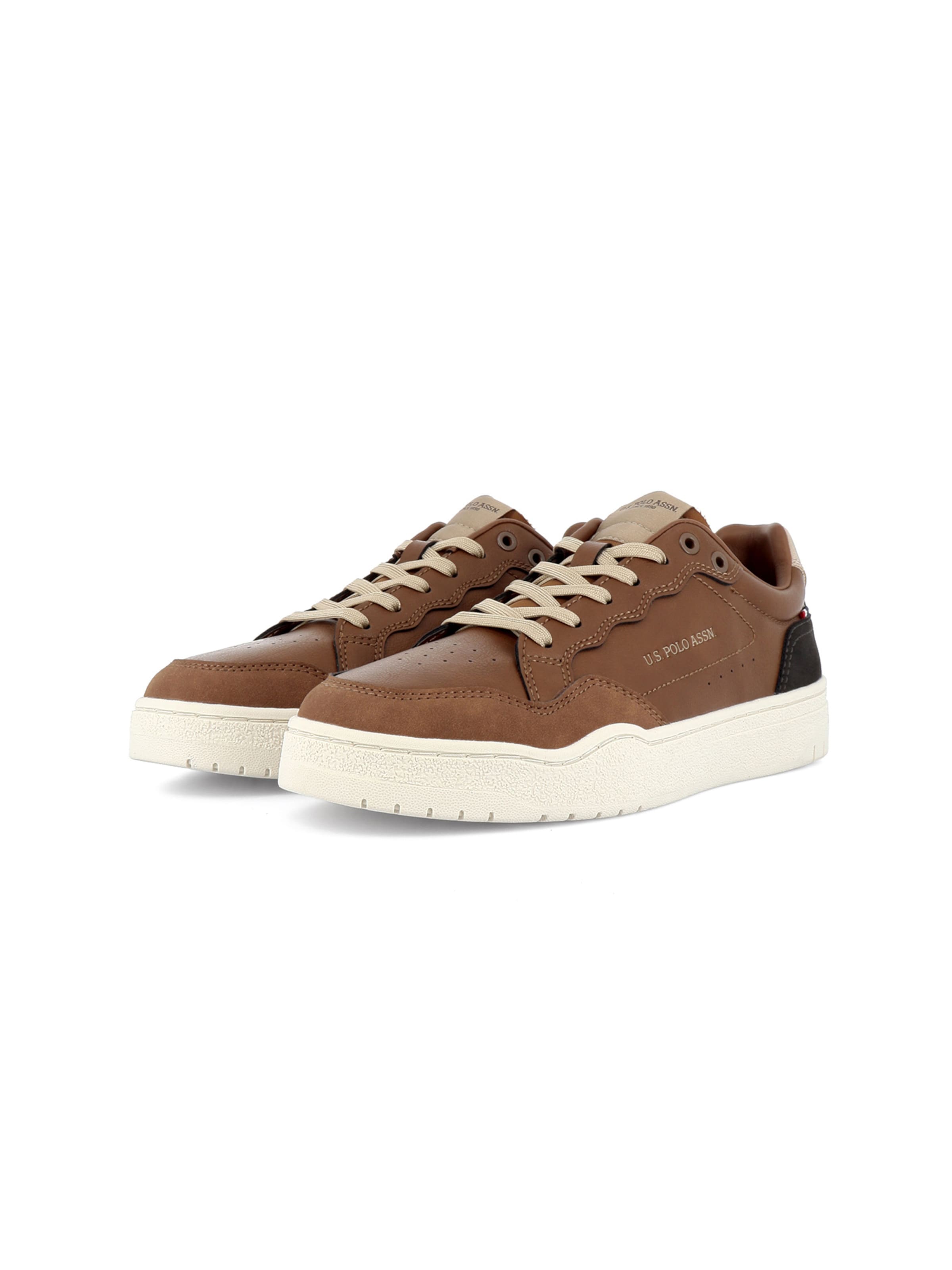 Baskets basses 'Elia' US POLO ASSN. en marron
