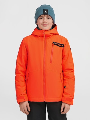 O'NEILL Outdoorová bunda – oranžová: přední strana