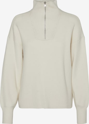 VERO MODA Sweater 'Goldneedle' in White: front