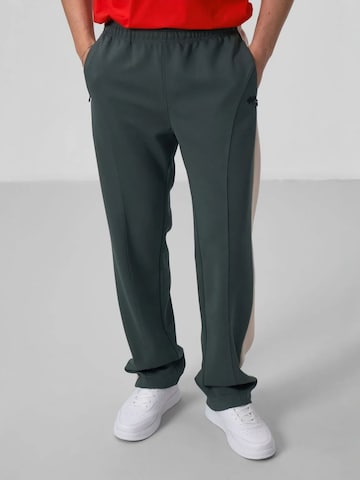 Wide Leg Pantalon Tommy Life en vert : devant