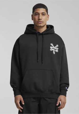 ZOO YORK Mikina ' ZM243-006-1 Bones' – černá: přední strana