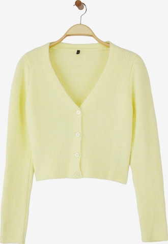 Trendyol Strickjacke in Gelb: Vorderseite