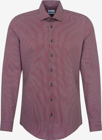 SEIDENSTICKER Regular fit Business Shirt ' Shaped ' in Red: front