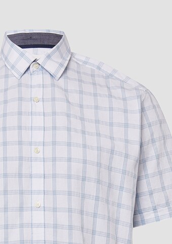 s.Oliver Regular fit Button Up Shirt in White