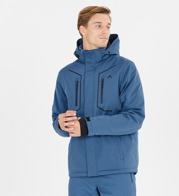 Whistler Outdoor jacket 'Carbon' in Blue: front