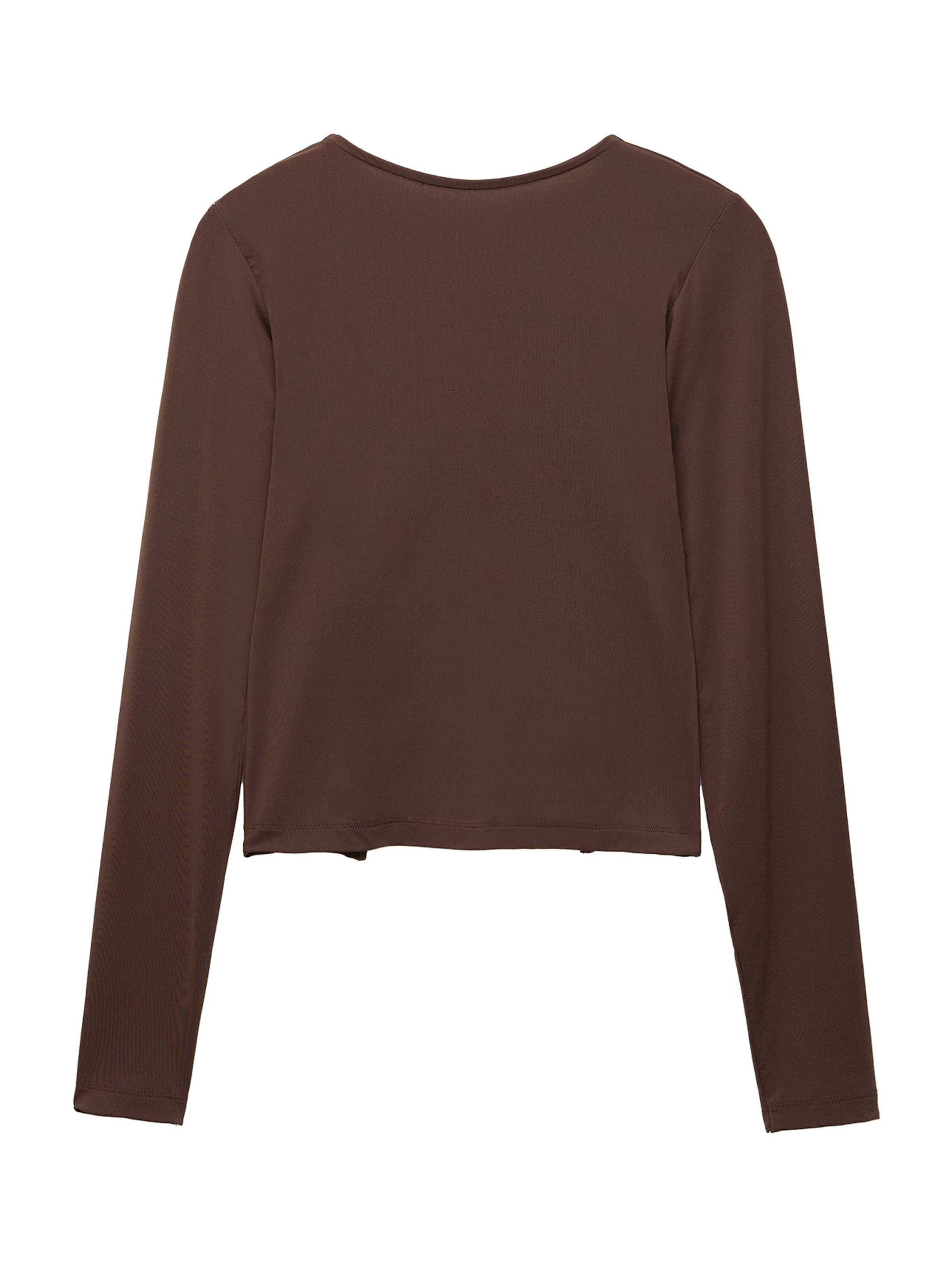 Pull&Bear Shirts i brun: forside