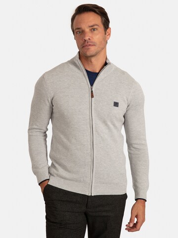 Williot Strickjacke in Grau: Vorderseite