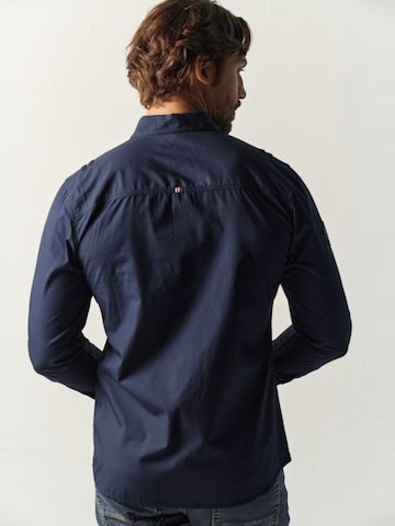 KOROSHI Regular fit Риза в синьо: отзад