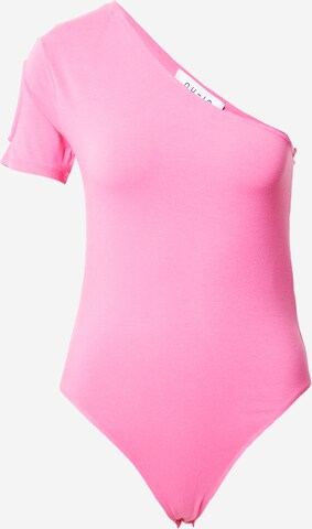 NU-IN T-shirtbody i rosa: framsida