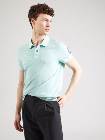 CAMP DAVID Shirt in Green: front