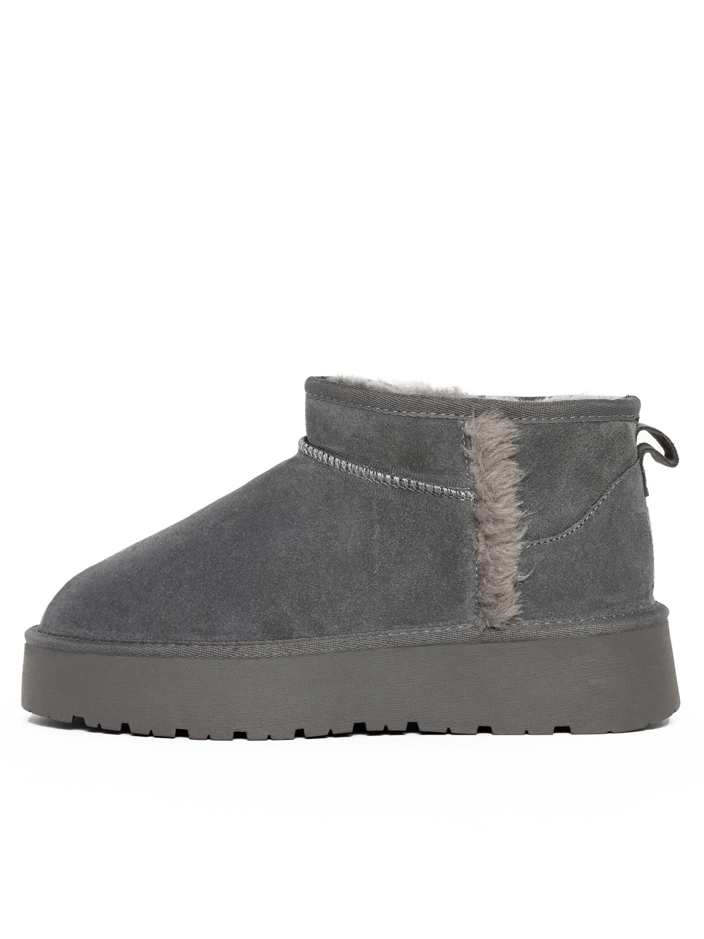 Gooce Ankle Boots 'Wizz' in Grau: Vorderseite