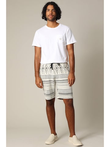 Regular Pantalon 'Hedrick' Deeluxe en blanc