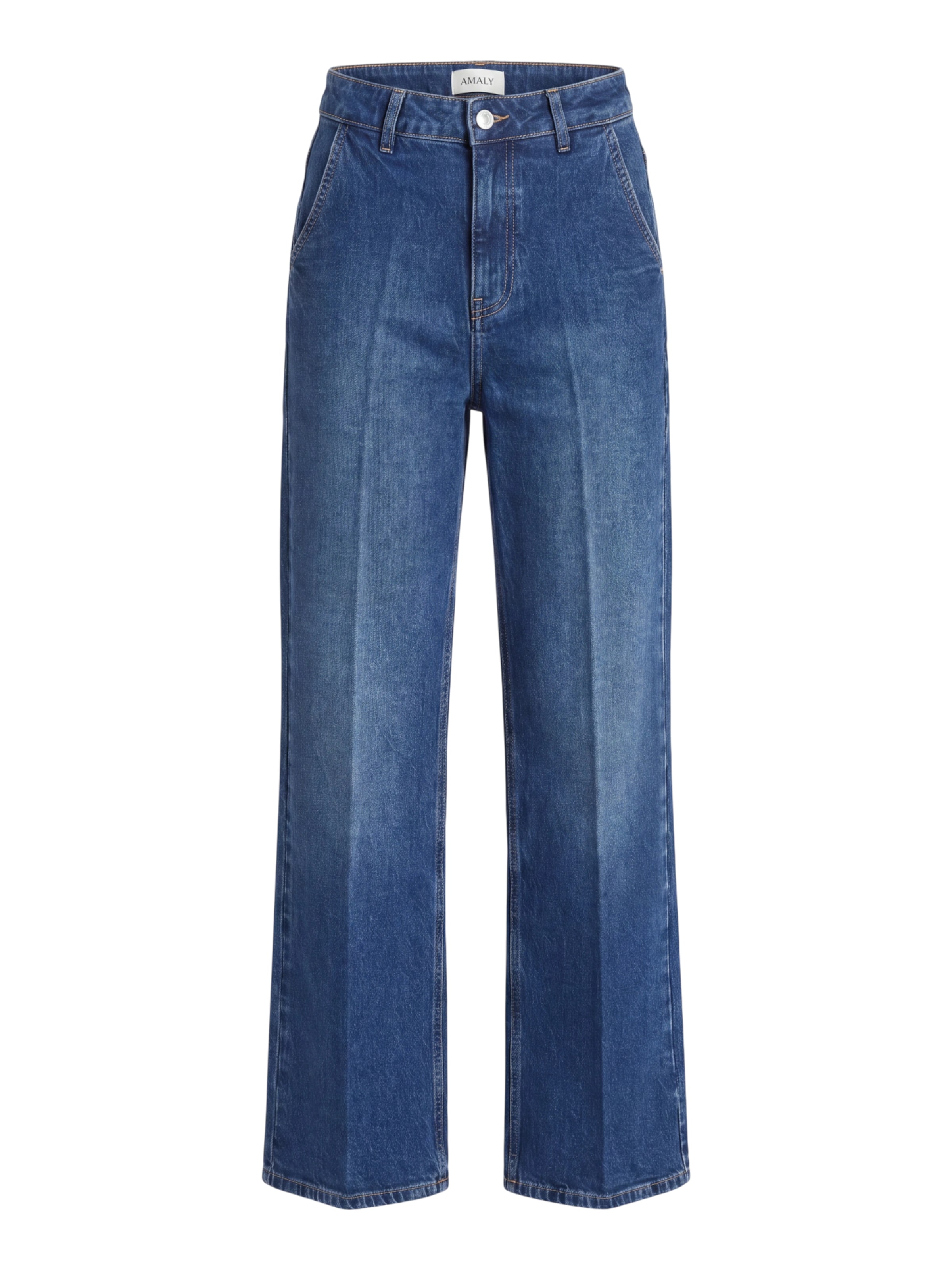 AMALY Flared Jeans in Blue: front
