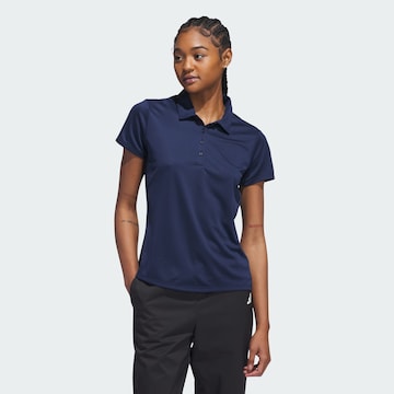 ADIDAS GOLF Performance Shirt in Blue: front