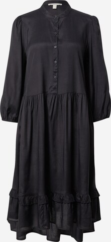 ESPRIT Blusenkleid in Schwarz: predná strana