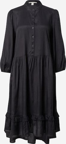 ESPRIT Платье-рубашка в Черный: спереди