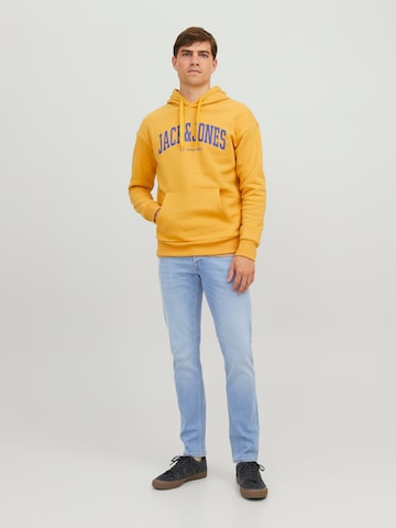 JACK & JONES Slimfit Farkut 'Glenn' värissä sininen