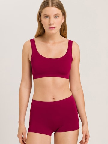Hanro Bustier Bustier ' Touch Feeling ' in Rot: Vorderseite
