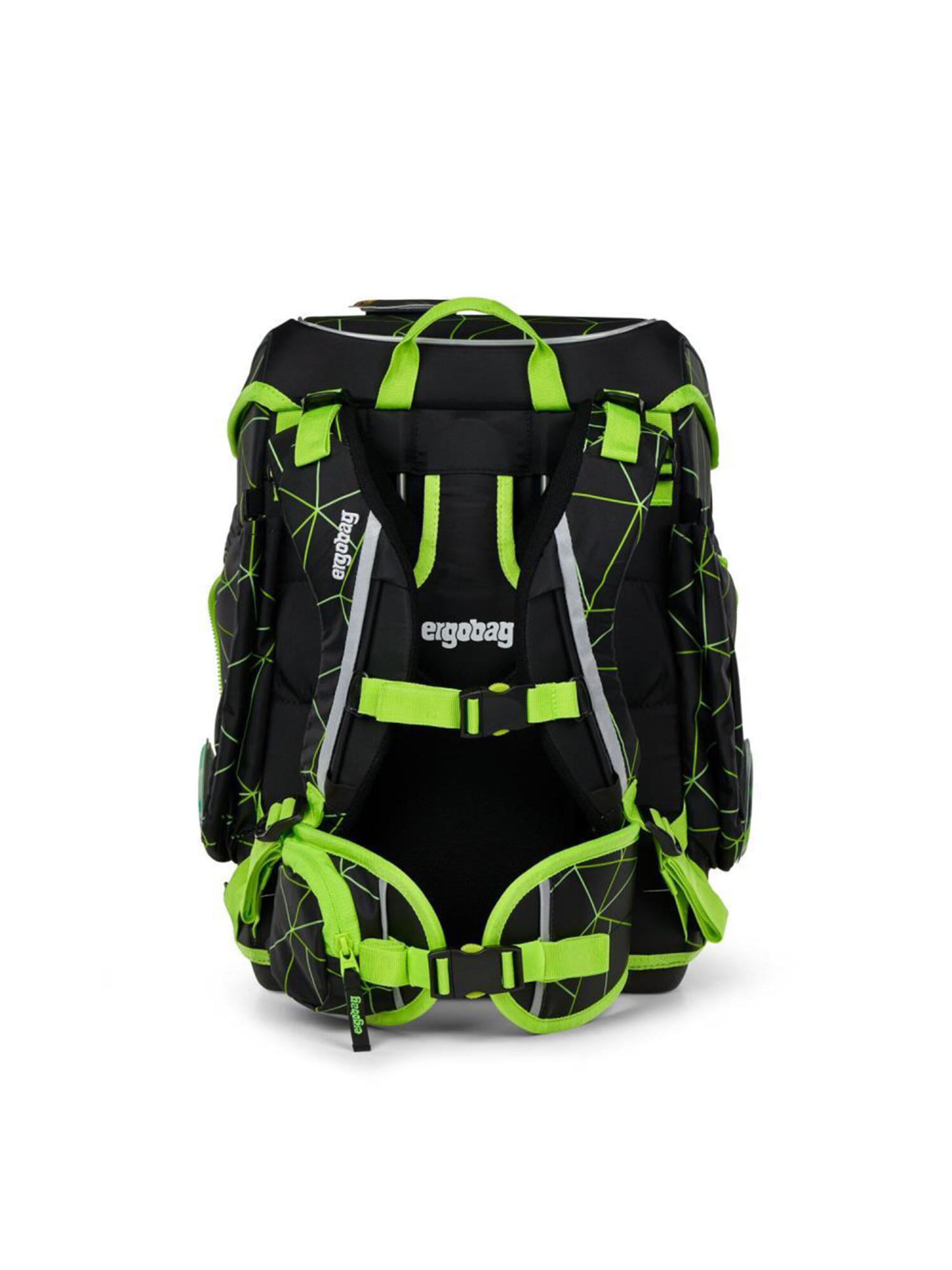 ergobag Rucksack 'Cubo Set 5 tlg'‌‌‌‌‌‌‌‌‌ in Grün