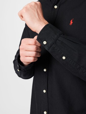 Regular fit Camicia di Polo Ralph Lauren in nero