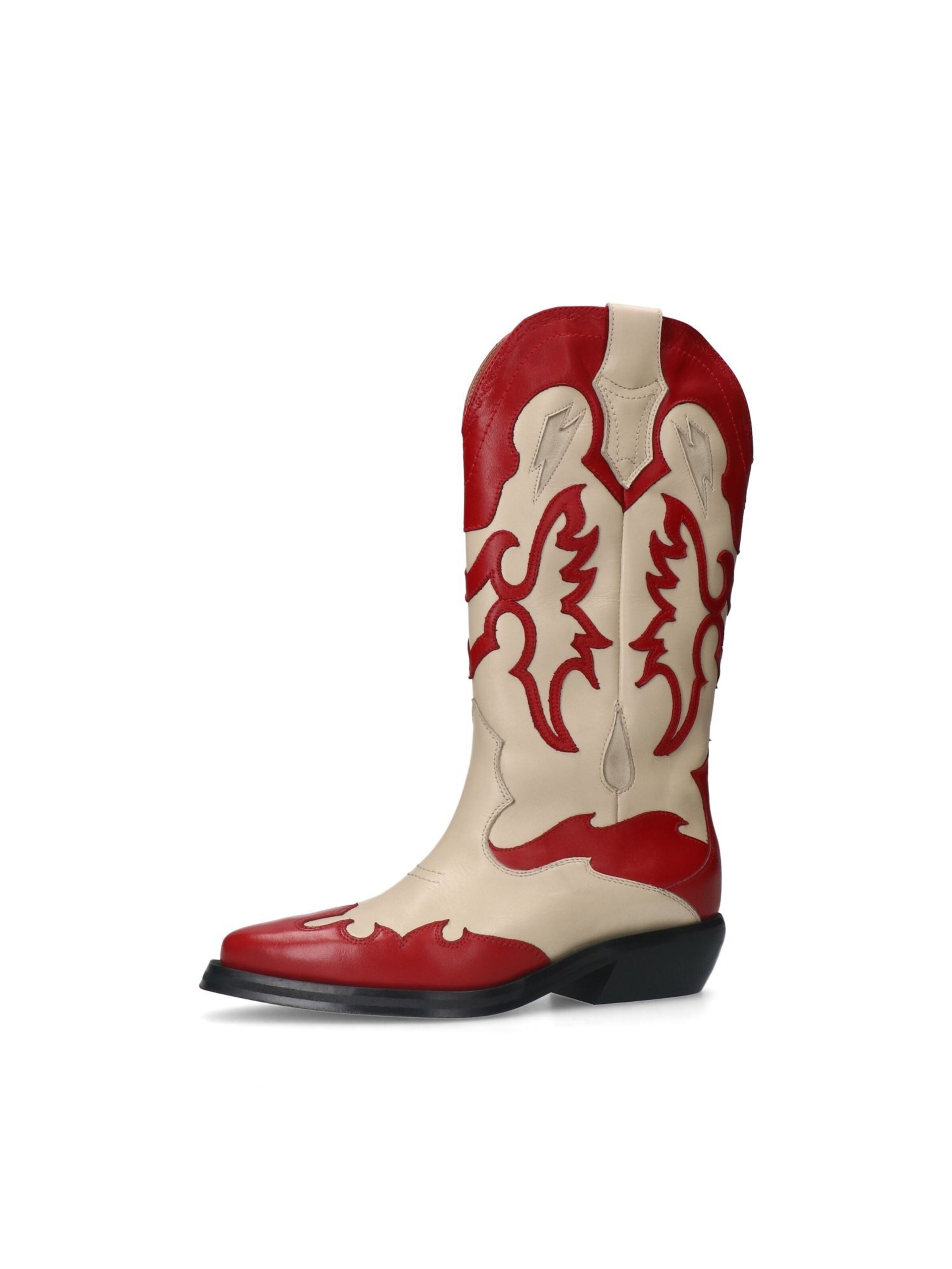 SACHA Cowboy Boots in Red: front