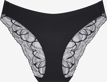 TRIUMPH Tai-Slip ' Red Label Body Make-Up Illusion Lace ' in Schwarz: Vorderseite